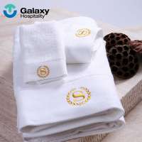 16s white custom logo linen fitness spa organic 100% cotton hotel bath microfiber beach towel